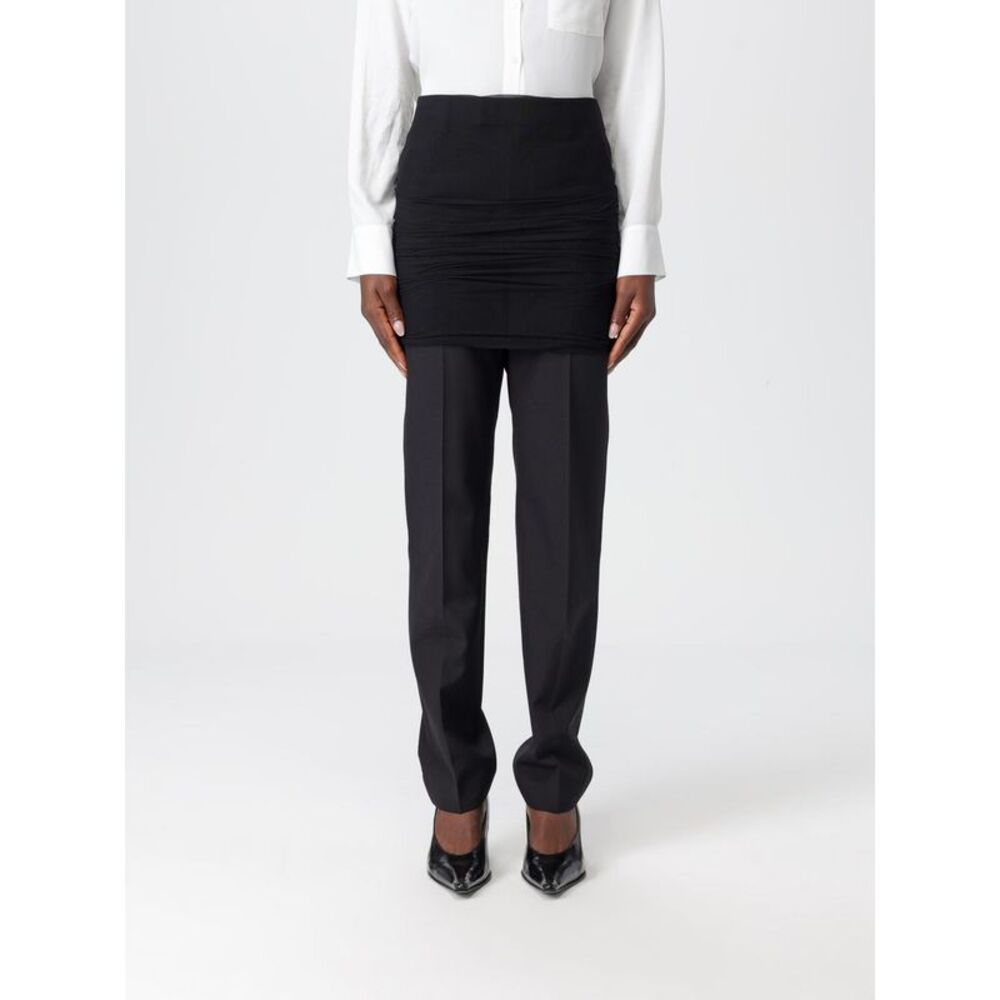 Mm6 Maison Margiela Pants Woman Black